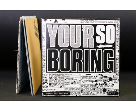 Vinyl – 5 Long deleted limited edition re-issue 7" punk singles of some of the rarest UK / Australian / Irish Punk singles to