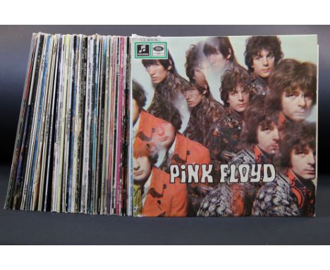 Vinyl - Over 60 Rock &amp; Pop LPs including Pink Floyd The Piper At The Gates Of Dawn &amp; A Saucerful Of Secrets (both Ger