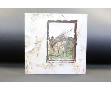 Vinyl - Led Zeppelin IV / Four Symbols. UK Limited Edition Lilac Vinyl pressing. Atlantic Records K 50008. Gatefold Sleeve VG