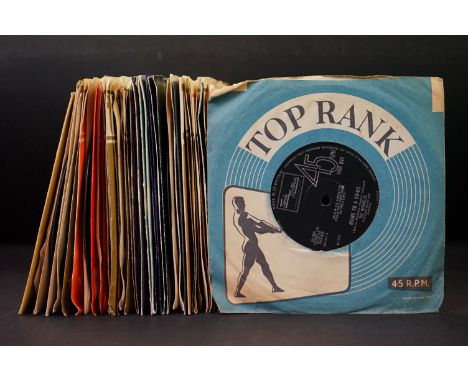 Vinyl - Norther Soul / Motown - approximately 50 7” singles including early UK examples and US pressing singles, to include: 