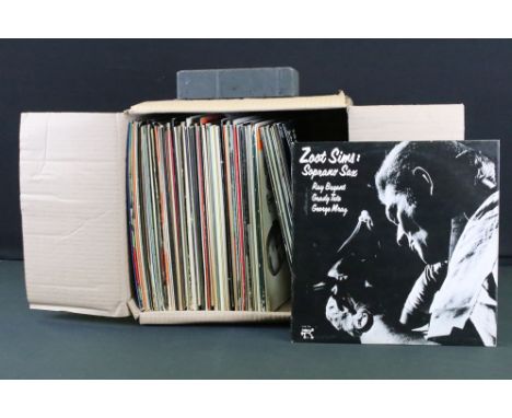 Vinyl - Over 80 Jazz LPs including Zoot Sims, Art Tatum, Horace Silver, Wayne Shorter, Jimmy Shirley, Tub Smith, Cal Tjader, 