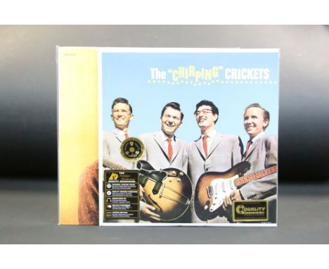 Vinyl - Two 200g reissue LPs on Analogue Productions to include The Crickets The "Chirping" Crickets (APP 109), and Buddy Hol