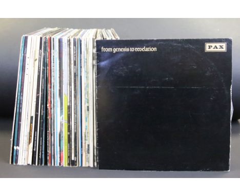 Vinyl - Over 60 Rock &amp; Pop LPs to include Genesis (inc From Genesis To Revelation Israeli pressing on PAX records with in