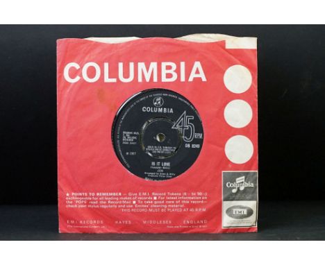 Vinyl - Jon Is It Love on Columbia Records DB 8249.  Company sleeve Vg, Vinyl Vg- 