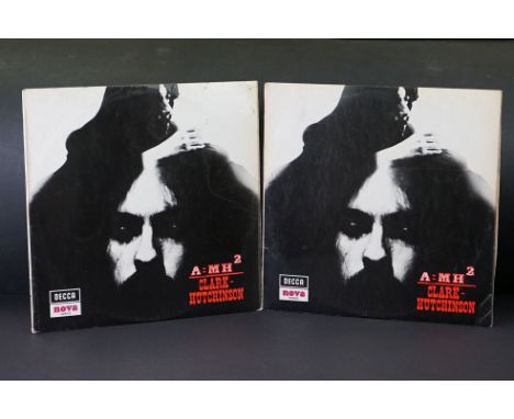 Vinyl - 2 original UK pressing albums of Clark-Hutchinson – A=MH² (both stereo, Decca Nova Records SDN-R 2), one VG / VG+ (na