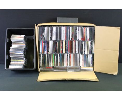 CDs - Approx 300 Rock &amp; Pop CDs including Oasis, Led Zeppelin, Kings Of Leon, White Stripes, Bob Marley, Kinks, The Jam, 