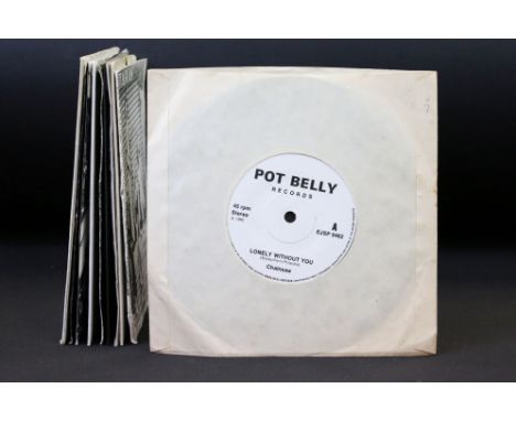 Vinyl – 10 New Wave Of British Heavy Metal / Heavy Metal 7” singles including Private Pressings to include: Tragician – The W