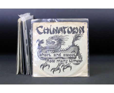 Vinyl – 10 New Wave Of British Heavy Metal / Heavy Metal 7” singles including Private Pressings and Signed examples to includ