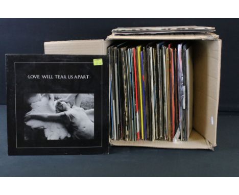 Vinyl - Over 80 Rock, Pop, Soul 12" singles including promos &amp; factory samples including Joy Division, Madness, Blondie, 