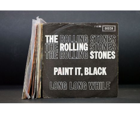 Vinyl - 14 The Rolling Stones European EPs and 7” 45rpm singles and 1 P/S releases including releases from: France, Holland, 