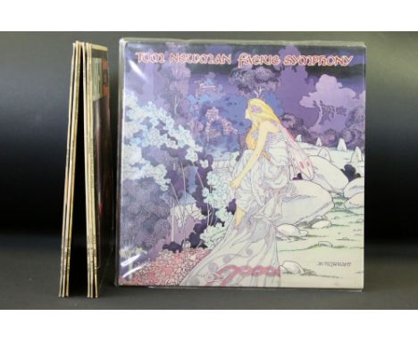Vinyl &amp; Autograph - Folk / Acid Folk - 7 Original UK 1st pressing albums on Decca Records to include: Tom Newman – Faerie