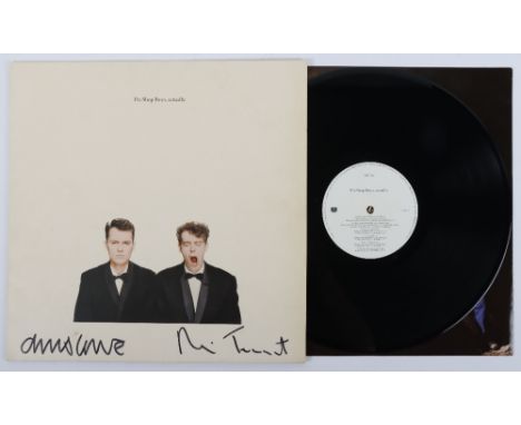 Pet Shop Boys-Actually. Signed on Cover Vinyl LP, Album, Parlophone- pcsd 104, Country: UK, Released: 1987, Genre: Pop, Style