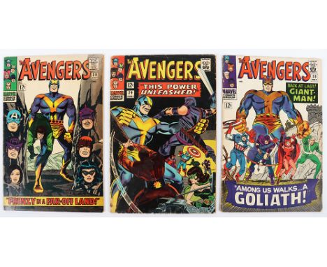 The Avengers No.28, 29 &amp; 30&nbsp; Marvel Silver Age Comics, 28 May 1966, first appearance of Collector (Taneleer Tivan) c