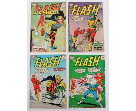 The Flash No 142, 146,150 &amp; 152  DC Silver Age Comics, 142 February 1964, cover price 12c, writer John Broome, cover art 