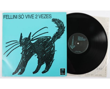 Fellini So Vive 2 Vezes Vinyl LP, Album, Label: Baratos Afins-BA-024, Country: Brazil, Released:1986, Genre: Electronic Rock,