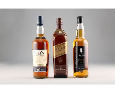 ISLE OF ARRAN ROBERT BURNS WORLD FEDERATION Blended Scotch Whisky in carton, 70cl, 40% vol.; BELL’S SIGNATURE BLEND Limited e