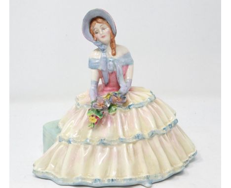 Royal Doulton figurine, Daydreams, HN 1731, H: 15 cm, small loss to one petal. P&amp;P Group 1 (£14+VAT for the first lot and
