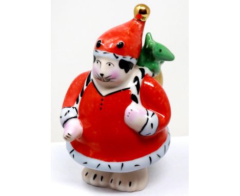 Villeroy &amp; Boch Santa Claus, H: 11 cm, no chips or cracks. P&amp;P Group 1 (£14+VAT for the first lot and £1+VAT for subs