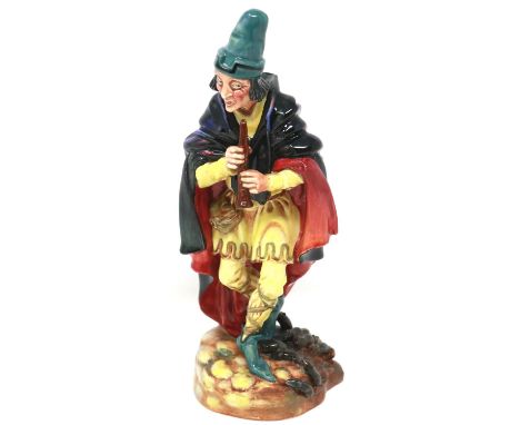 Royal Doulton figurine, HN 2102, The Pied Piper, H: 23 cm, no cracks or chips. P&amp;P Group 2 (£18+VAT for the first lot and