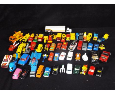 Corgi, Matchbox - In excess of 50 diecast model vehicles in various scales. Lot includes Corgi Toys Renault 16 Tour De France