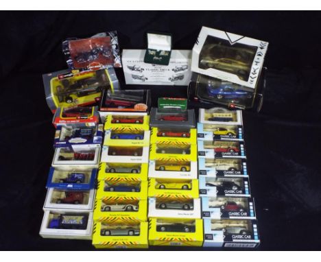 Bburage, EFE, Corgi, Shell Sportscar Collection -  In excess of 40 predominately boxed diecast models vehicles in various sca