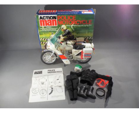 Palitoy - A boxed Palitoy Action Man Police Motorcycle, which appears to be in Excellent condition complete with Assembly Ins