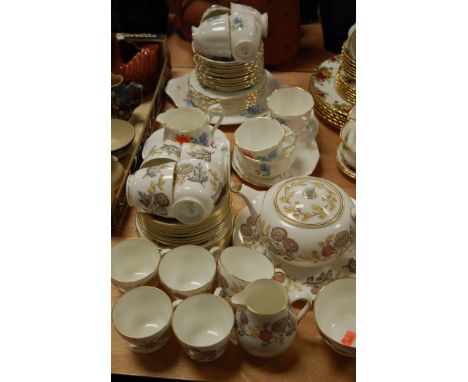 A Wedgwood eight place setting tea service, in the Lichfield pattern
