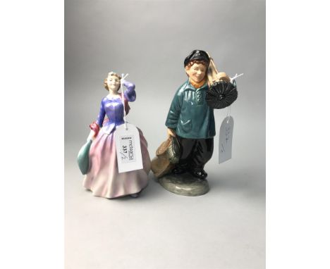 TWO ROYAL DOULTON FIGURES, of 'Blithe Morning' and 'Master Sweep'