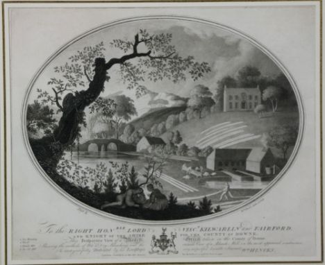 After William Hincks (fl. 1773 - 1798)Engraved Plates: A very fine set of 12 black and white original Engravings of the Irish
