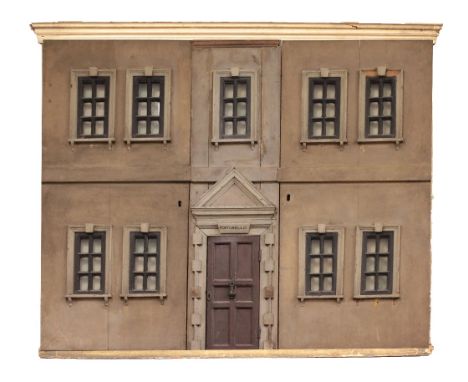 "Portobello"An impressive early Dolls House, English, 1700 - 1710, consisting of four high ceiling rooms fully furnished in l