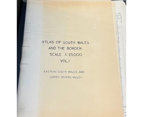 Folio of Ordnance survey maps 1:25,000 scale, Volume I Eastern South Wales and the Lower Severn Valley. (B.P. 21% + VAT)