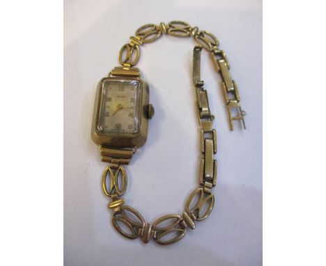 A ladies Rotary 9ct gold wristwatch 
