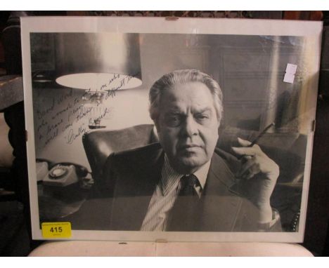 A signed Cubby Broccoli (Albert R Broccoli) picture 