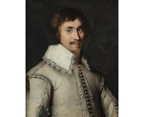   Mierevelt, Michiel Jansz. van (attr.) Delft 1566 - 1641 63 x 50 cm Bildnis eines Herrn, möglicherweise George Villiers, ers