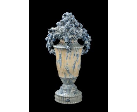   Seltene grosse Prunkvase Michael Powolny (Judenburg 1871-1954 Wien), Entwurf um 1916 H. 128 cm Ausführung der Firma Wienerb
