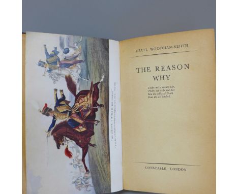 One volume; The Reason Why (Charge of The Light Brigade) - Cecil Woodham-Smith, 1953 