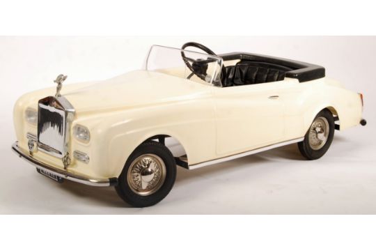 rolls royce pedal car