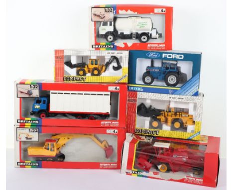 Quantity of Die-cast Commercial boxed models, including, JOAL Compact Michigan L320 and Volvo BM 6300, Britain’s JCB excavato