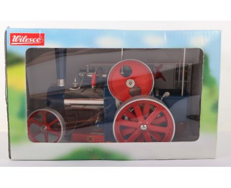 Wilesco (Germany) Live Steam roller Traction engine, in mint unused condition, with original window display box, paperwork an