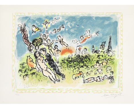 Marc Chagall (1887-1985)Songe d'Été (Mourlot  1005) Lithograph in colours, 1983, on Arches wove paper, signed and numbered 23