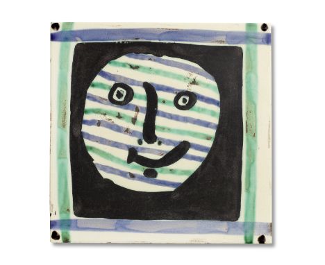 Pablo Picasso (1881-1973)Masque (Ramié 310) marked and numbered K121/Edition Picasso/Exemplaire Editeur/Madoura (on the rever