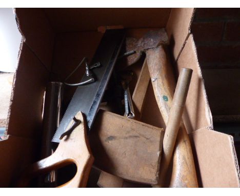 Box of mixed tools
