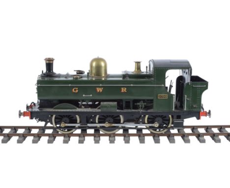 A well engineered 5 inch gauge model of a Great Western Railway pannier tank locomotive No 3799. The model built to the desig