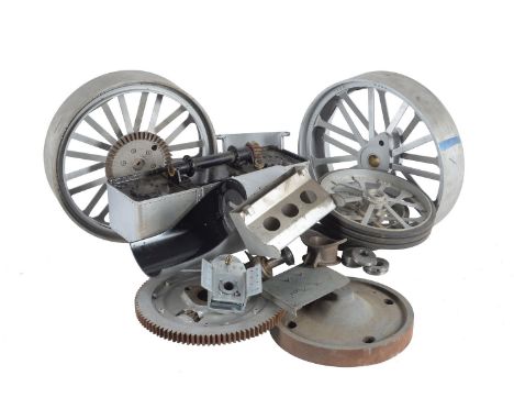 A set of castings and machined parts to build a Plastow's two inch scale model of the Fowler Showmans engine 'Princess'. Copp