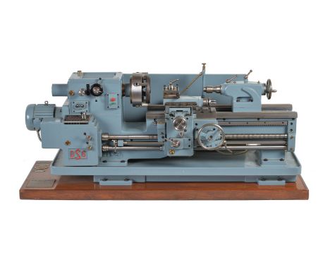 A very fine and multi award winning 1/5th scale exhibition model of a Dean Smith &amp; Grace Heavy Duty Lathe, built by Barry