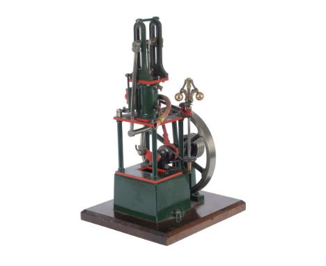 A well engineered model of a Stuart Turner 'James Coombe' table engine, having single cylinder 1 inch bore by 2 inch stroke w