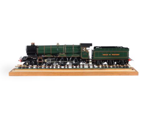 A well engineered 3 1/2 inch gauge model of a Great Western Railway 4-6-0 King Class tender locomotive No 6010 King John,  (i