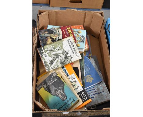 A Collection of Vintage Books to Include Biggles, Where Eagles Dare, Childrens Annuals and Rupert, Children's Stamp Album and