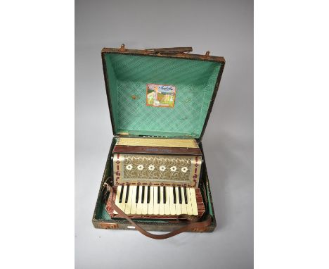 A Vintage Arabella Accordion in Case 