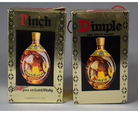 A Boxed Bottle of Haig Dimple Scotch Whisky Together with a Boxed Bottle of Haig Pinch Scotch Whisky 